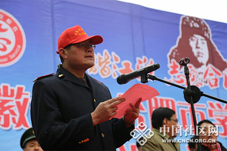 全国优秀五星级志愿者王涛代表全省志愿者发言.jpg